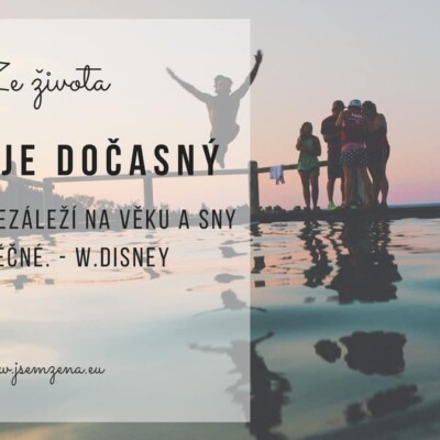 Jak nás s Božkou pětatřicítka vyklidnila