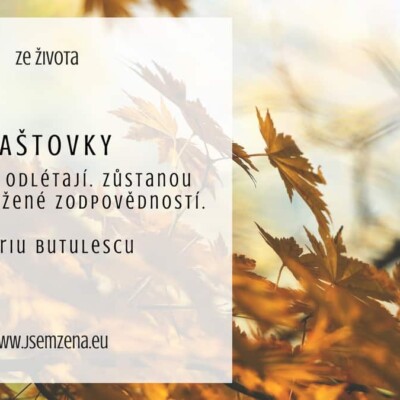 Podzim je nostalgie (pokud vás nezabije)